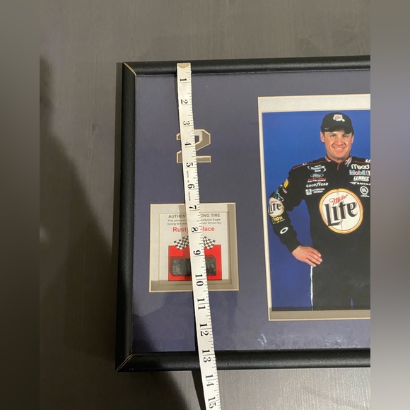 Rusty Wallace Authentic Racing Tire Showcase Box - Picture 7 of 8